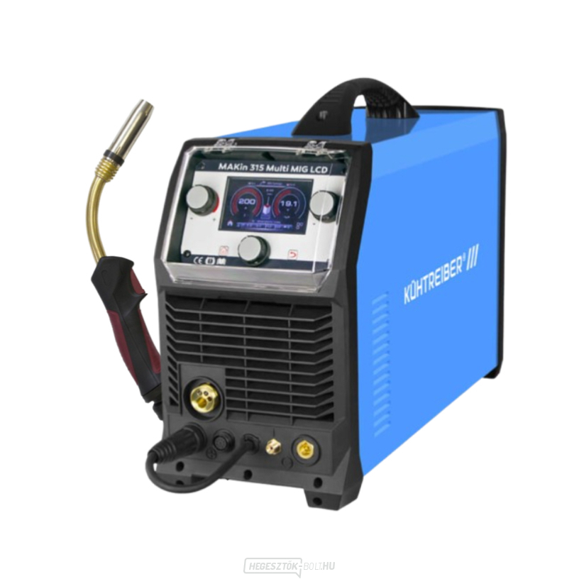 Inverteres MAKin 315 Multi MIG LCD + Pisztoly