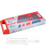 HEX-TORX-XZN bitek, 40 darabos készlet Előnézet 