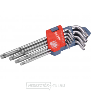 L-csavarkulcsok TORX EXTOL PREMIUM - 9db