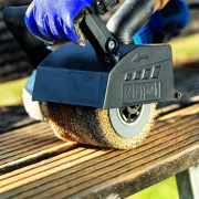 Scheppach MRS 1300 kefés/felújító csiszoló + nejlon- és csiszolókefe K80 náhled