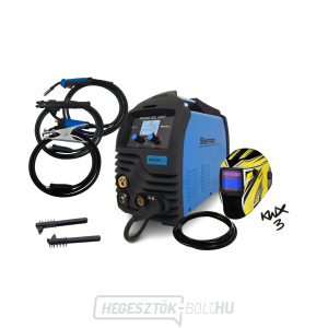 Sherman Synergic inverteres hegesztő DIGIMIG 203L SWIFT + MIG égő + kábelek + sisak + tömlő gallery main image