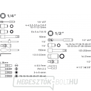 Gola készlet Extol Premium 8818370 - 65 db Előnézet 