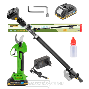 Akkus ágvágó készlet ES32Li és hosszabbító kábel EP2.0R | SES32Li-EP2.0 gallery main image