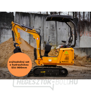 Baugarden BG850.01 B&S mini kotrógép akciós készlet hidraulikus kanállal 800 mm gallery main image