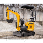 Baugarden BG910.02 mini kotrógép akciós készlet hidraulikus kanállal 800 mm Előnézet 