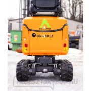 Mini kotrógép Baugarden BG1210.02 Kubota, kanál 400 mm, hüvelykujj tartása Előnézet 