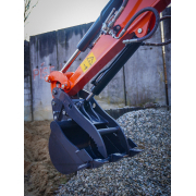 Baugarden BG1260.12 CX PRO HT Kubota minikotró, kanál 400 mm, HYDRO hüvelykujj tartó náhled