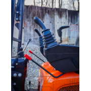 Mini kotrógép Baugarden BG1260.12 CX PRO II Kubota, kanál 400 mm, hüvelykujj tartása náhled