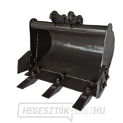 Baugarden BG1400.12 PRO Kubota mini kotrógép akciós készlet hidraulikus kanállal 800 mm Előnézet 