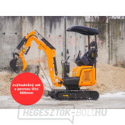 Baugarden BG1400.12 PRO Kubota mini kotrógép akciós készlet fix kanállal 800 mm gallery main image