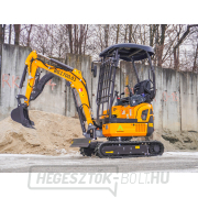Mini kotrógép Baugarden BG1700.01 Kubota, kanál 400 mm, hidraulikus hüvelykujj tartó gallery main image
