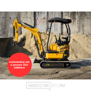 Baugarden BG1700.01 mini kotrógép kedvezményes készlet fix kanállal 1000 mm gallery main image