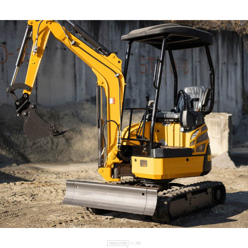 Mini kotrógép Baugarden BG1800.02 Kubota kanál 400 mm