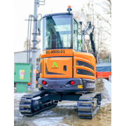 Mini kotrógép Baugarden BG4000.01 Kubota kanál 500 mm, Hidraulikus gyorscsatlakozó Előnézet 