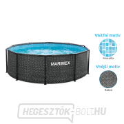 Florida medence 3,05x0,91 m szkimmerrel - RATAN motívum náhled