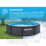 Florida medence 3,05x0,91 m szkimmerrel - RATAN motívum náhled