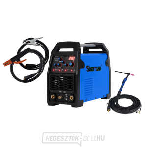 TIG 215P AC/DC inverteres hegesztőgép + kábelek gallery main image