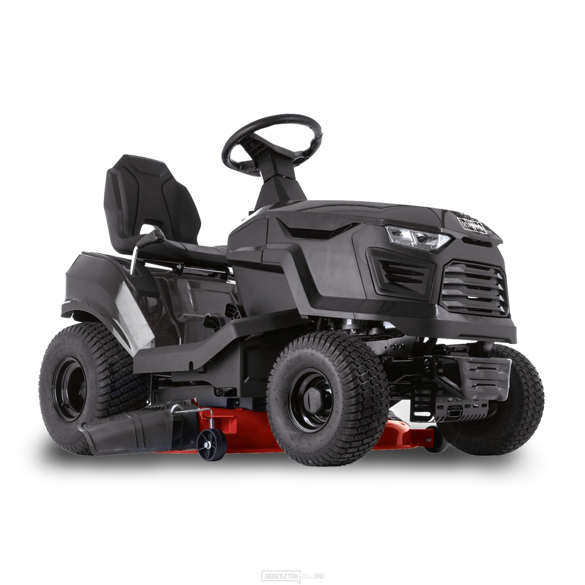 Scheppach TMR 452-98H-SD fűnyíró traktor 98 cm oldalsó kidobással és hidrosztatikus sebességváltóval