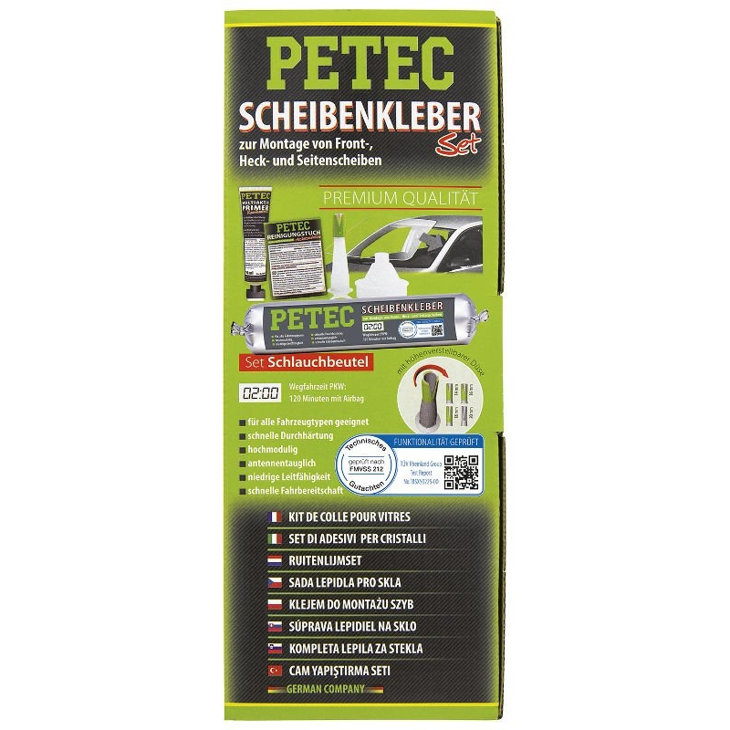 PETEC 83433 Üvegragasztó készlet