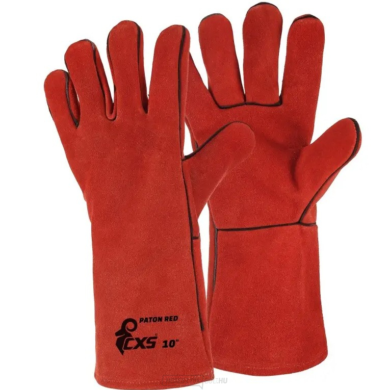 CXS PATON hegesztőkesztyűk, PIROS, 11-es méret