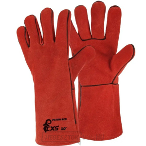 CXS PATON hegesztőkesztyűk, PIROS, 11-es méret gallery main image