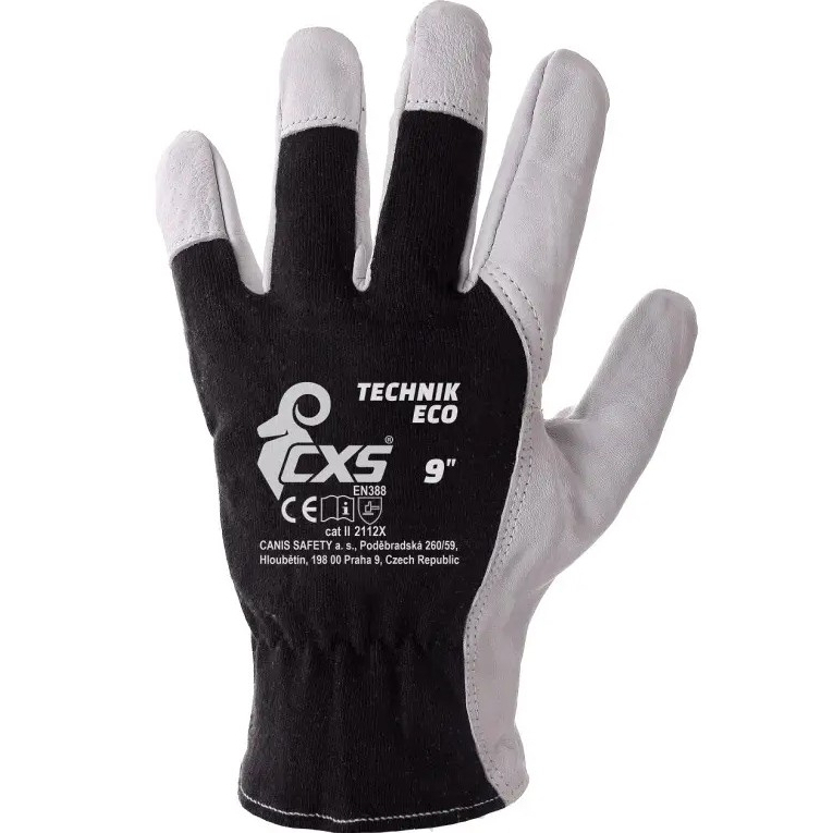 CXS TECHNIK ECO kesztyű, kombinált, 10-es méret