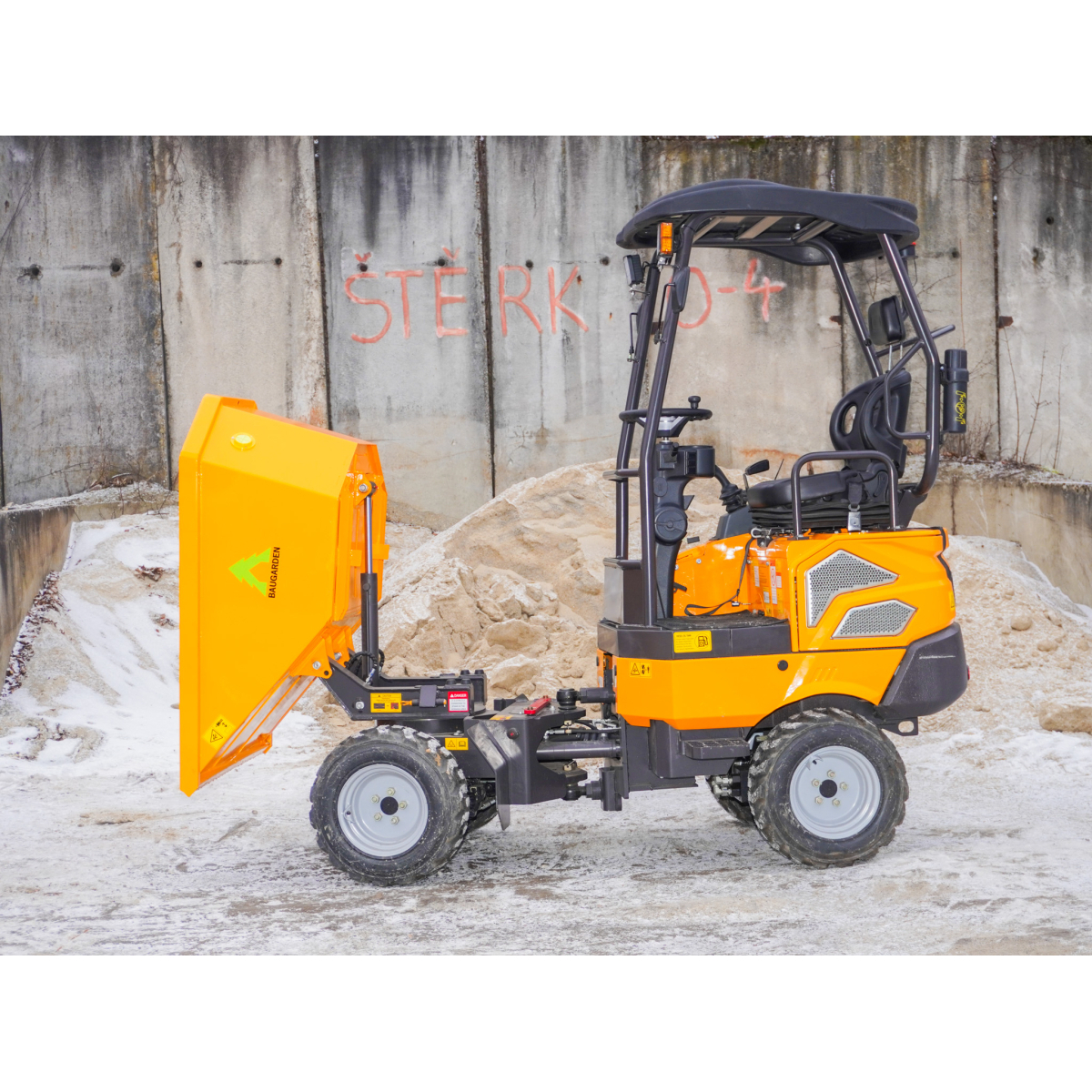 Kubota BGKD1500 csuklós kerekes mini dömper Előnézet 