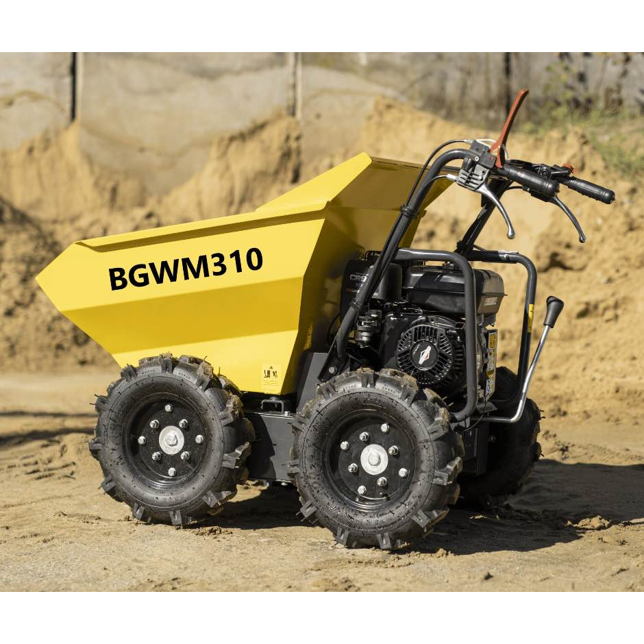 Kerekes mini dömper BAUGARDEN BGWM310 4x4 Briggs&Stratton e-start
