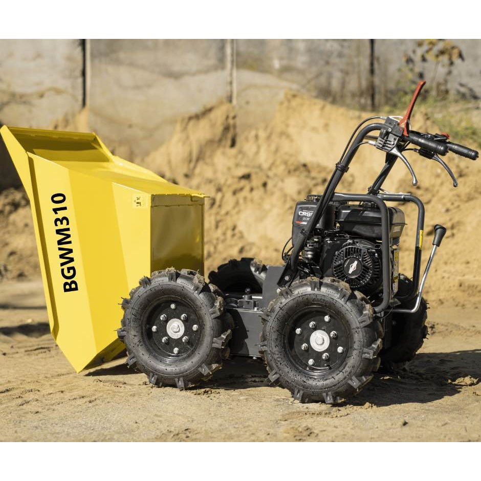 Kerekes mini dömper BAUGARDEN BGWM310 4x4 Briggs&Stratton e-start Előnézet 