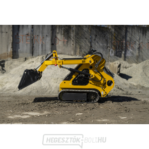 Mini lánctalpas rakodógép BAUGARDEN 323T Briggs&Stratton kanál 850mm gallery main image