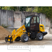 BAUGARDEN BGKN12CAB kerekes rakodó + 1480 mm-es kanál + hidraulikus szorító Előnézet 