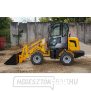 BAUGARDEN BGKN12CAB kerekes rakodó + 1480 mm-es kanál + hidraulikus szorító gallery main image