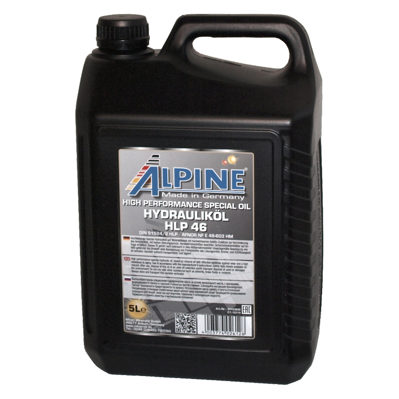 Alpine HLP46 hidraulikaolaj, 5 l gallery main image