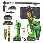 Akkus kézifűrész készlet kofferben PKA32Li-P és metszőolló ES25Li + EP2.0R feltét | SPKA32LiP/ES25Li/EP2.0R gallery main image