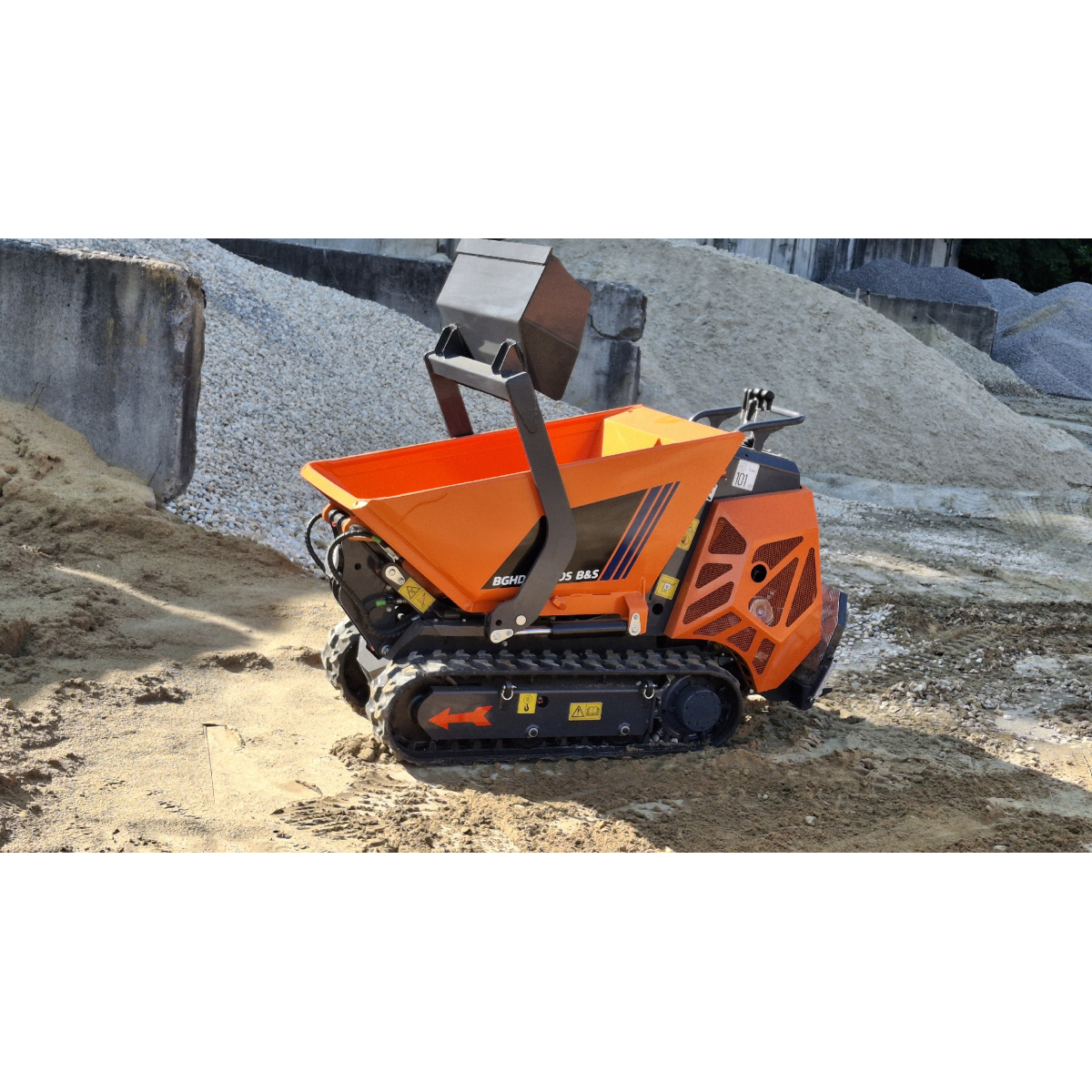 BGHDCX600HTS B lánctalpas minidumper Előnézet 