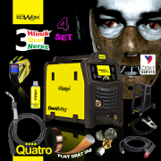 KOWAX KOWAX® hegesztő inverter GeniMig® 240DP SET4QbL (MIG/MAG/LiftTIG/MMA) Előnézet 