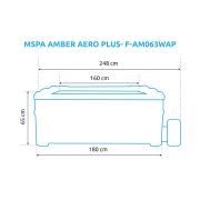 MSPA AMBER AERO PLUS pezsgőfürdős medence - F-AM063WAP náhled
