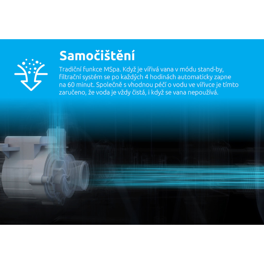 MSPA COCOON-ECO F-CO066WE pezsgőfürdős medence Előnézet 
