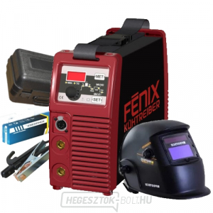  KÜHTREIBER FÉNIX 160 + kábelek + motorháztető + elektródák + táska