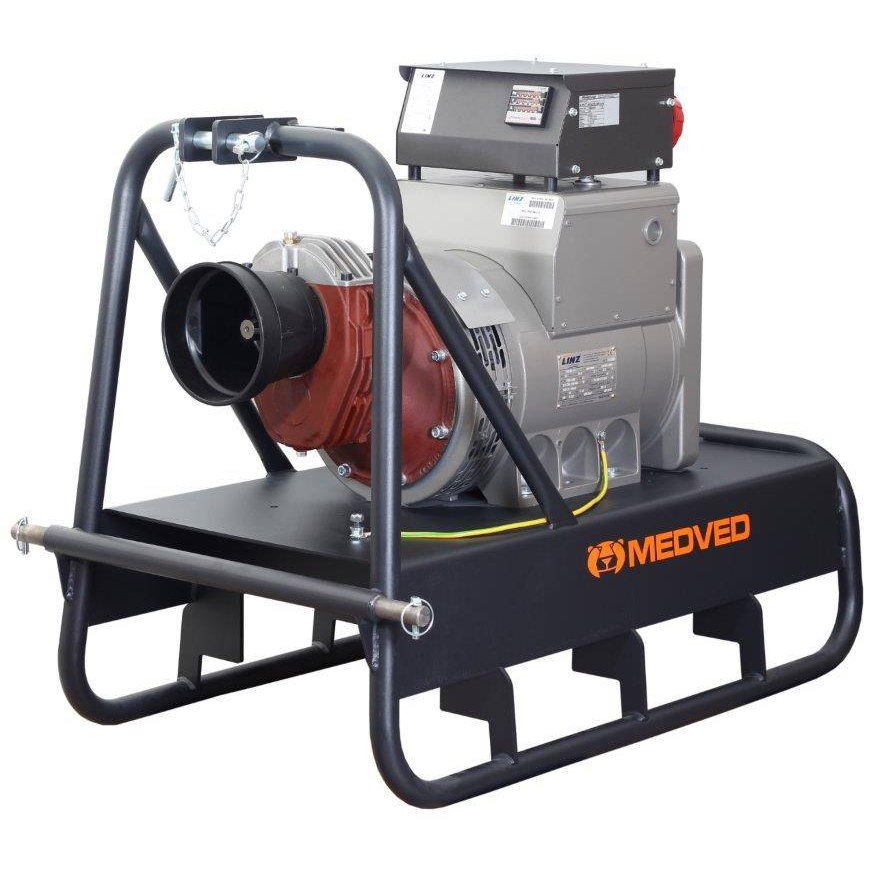 Traktor kardángenerátor MEDVED M-WATT 420-AVR-1500 Linz