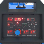 Sherman DIGITIG 315GD AC/DC impulzus hegesztő inverter + pisztoly + kábelek + sisak + nyomáscsökkentő szelep + teljes ARGON palack náhled