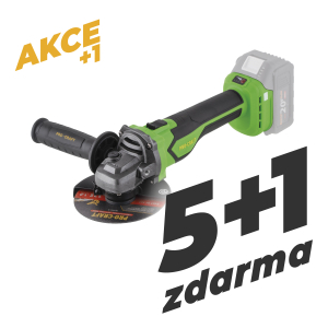 Akkus sarokcsiszoló Procraft PGA22 (akkumulátor és töltő nélkül) 5+1 | SET-5+1-PGA22-BB