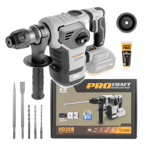 Akkus ütvefúró Procraft Industrial HD20Bbb (akkumulátor és töltő nélkül) | HD20B-BB