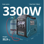 Könner & Söhnen KS 3000iG S inverteres erőmű náhled