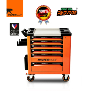 PANTERMAX® Professzionális műhelykocsi DVP02 - 262 darabos - 7 fiókos Előnézet 