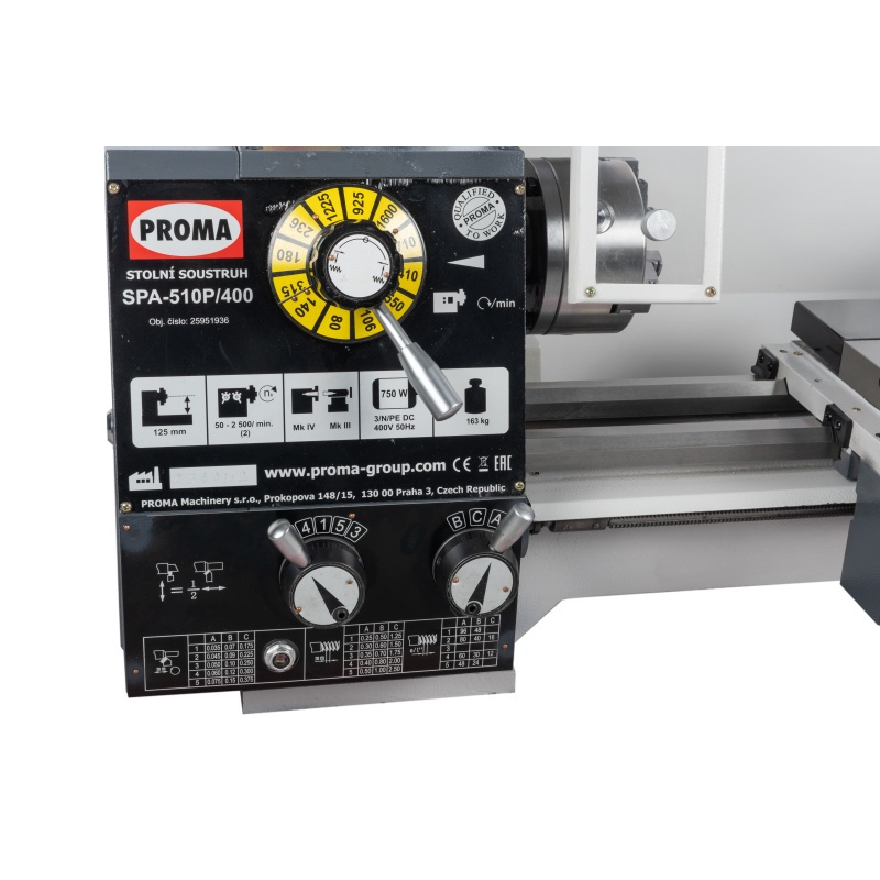 SPA-510P/230 - Univerzális eszterga Előnézet 