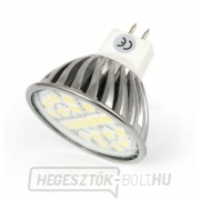 LED spotlámpa, szál MR16, 3W, 3300K, 12V, 20SMD gallery main image