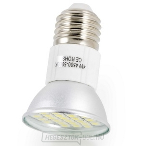 LED spotlámpa, E27; 4,5W, WW