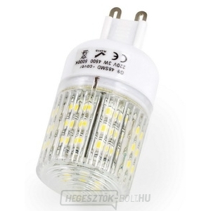 LED spotlámpa, G9; 3W, WW