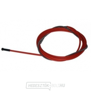 Teflon cső - piros - huzalhoz 1,0 - 1,2 mm - 2,0 x 4,0 - 4 méter gallery main image